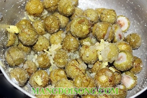 Cách làm sấu bánh tẻ xào gừng ngon ngất ngây ăn mê say cho cả nhà 6