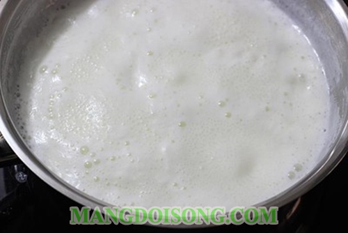 Cách làm sinh tố cà rốt hạnh nhân thơm ngon ngọt mát rất tốt cho sức khỏe 5