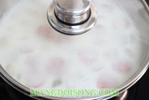 Cách làm sinh tố cà rốt hạnh nhân thơm ngon ngọt mát rất tốt cho sức khỏe 7