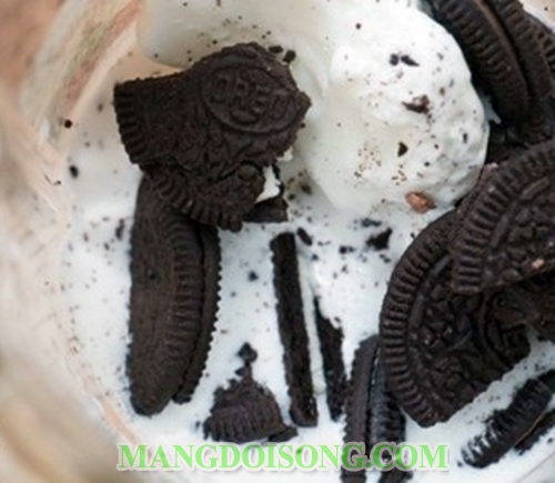 Cách làm sinh tố oreo kem thơm ngon mát lạnh cho cả nhà thưởng thức ngày nóng 3