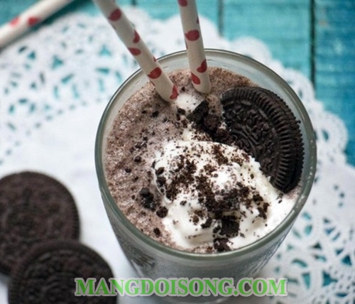 Cách làm sinh tố oreo kem thơm ngon mát lạnh cho cả nhà thưởng thức ngày nóng 4