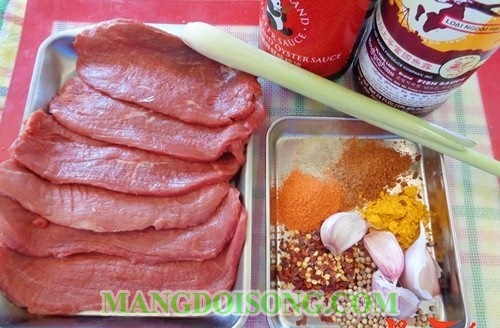 Cách làm thị bò khô miếng ngon tại nhà để ăn tết 1