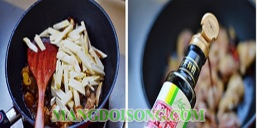 Cách làm thịt gà kho măng thơm ngon đậm đà cho bữa cơm ngày mưa gió thêm ấm cúng 3