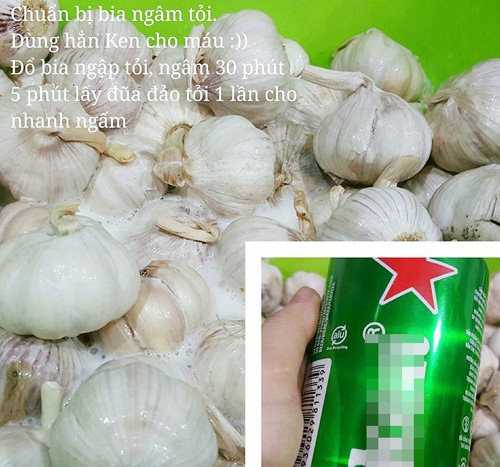 Cách làm tỏi đen tại nhà bằng bia với nồi cơm điện đơn giản chuẩn nhất dùng để chữa bệnh 2