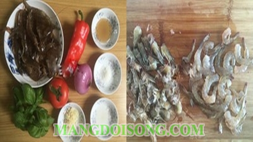 Cách làm tôm xào húng quế thơm ngon cho bữa cơm ngày mưa thêm thú vị 1
