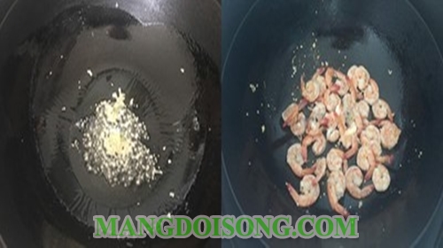Cách làm tôm xào húng quế thơm ngon cho bữa cơm ngày mưa thêm thú vị 3