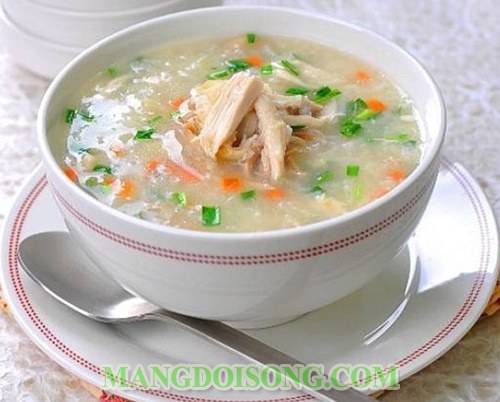 Cách nấu cháo gà ngon bổ dưỡng cho bé hay mẹ bầu dùng để bồi dưỡng sức khỏe 11
