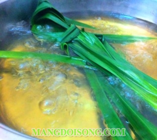 Cách nấu chè cốm hương lá dứa ngon mát gợi nhớ quê hương cho bé yêu thưởng thức 2