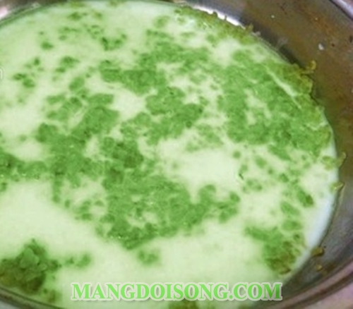 Cách nấu chè cốm hương lá dứa ngon mát gợi nhớ quê hương cho bé yêu thưởng thức 4