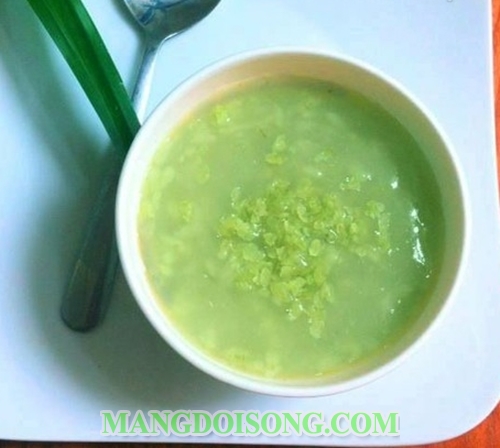 Cách nấu chè cốm hương lá dứa ngon mát gợi nhớ quê hương cho bé yêu thưởng thức 5