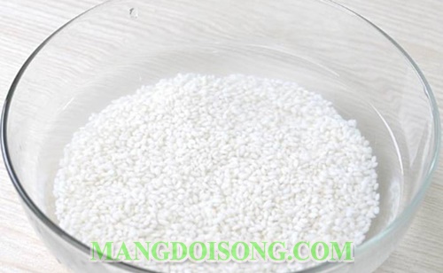 Cách nấu xôi gấc dừa ngon bằng nồi cơm điện dẻo thơm màu đỏ tươi đẹp mắt để cúng ngày tết 2