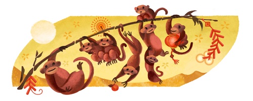 Doodle nhân dịp Tết Âm Lịch 2016 2