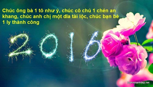 Hình ảnh chúc mừng năm mới đêm giao thừa 2016 hay nhiều ý nghĩa nhất 30