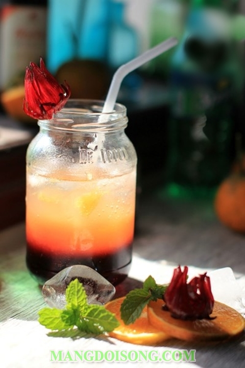 Hướng dẫn cách pha chế mocktail ba lớp thơm ngon mát để tận hưởng mùa thu tuyệt vời7