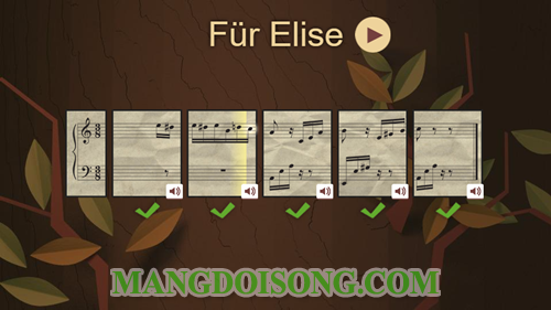 Kỷ niệm 245 năm ngày sinh của Ludwig van Beethoven google doodle đã tưởng nhớ bằng một game nói về quá trình sang tác nghệ thuật của ông 13