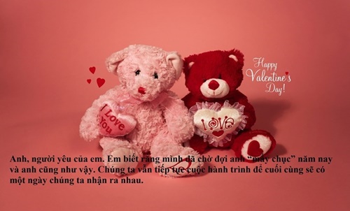 Lời chúc valentine ý nghĩa hay ngọt ngào cho người yêu bằng tiếng anh tiếng việt 10