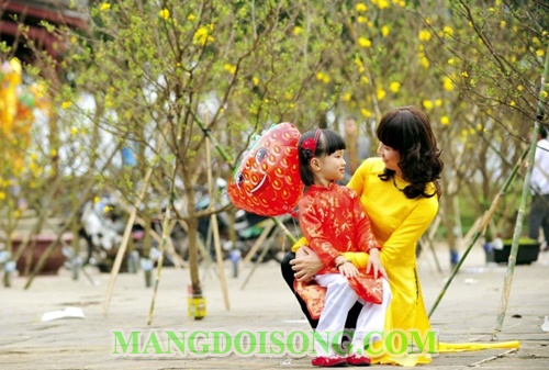 Những câu chúc tết hay ý nghĩa mẹ nên dạy các bé chúc mọi người 6