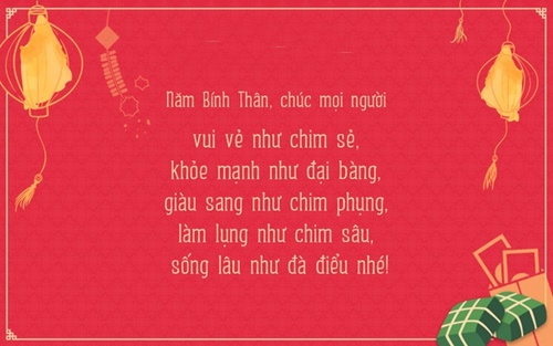 Những lời chúc tết hay nhất năm 2016 cho ông bà cha mẹ cô dì chú bác anh chị em người yêu sếp đồng nghiệp 10