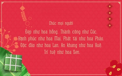 Những lời chúc tết hay nhất năm 2016 cho ông bà cha mẹ cô dì chú bác anh chị em người yêu sếp đồng nghiệp 13