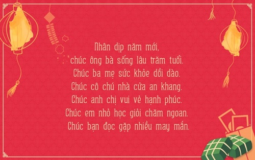 Những lời chúc tết hay nhất năm 2016 cho ông bà cha mẹ cô dì chú bác anh chị em người yêu sếp đồng nghiệp 3