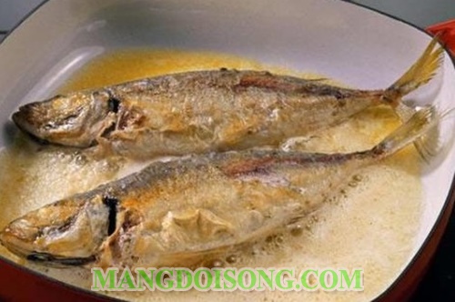 Cách chiên cá ngon giòn không dính chảo không bắn dầu tung tóe 3