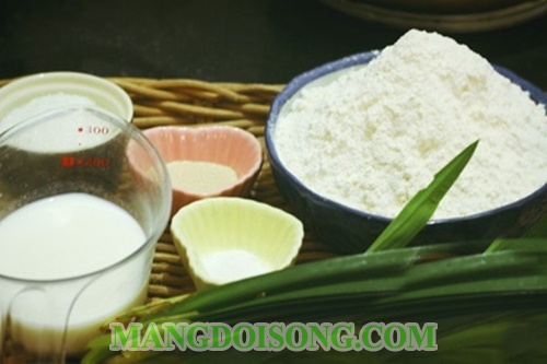Cách làm bánh bao chay lá dứa 2 màu thơm ngon hảo hạng cho ngày rằm 1