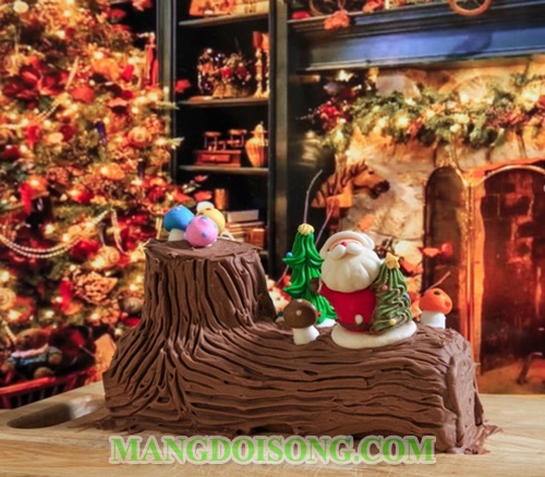 Cách làm bánh khúc cây giáng sinh ngon đơn giản tại nhà cho đêm noel an lành 12