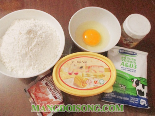 Cách làm bánh mì ngọt bơ sữa đơn giản tại nhà cho tháng rằm 1