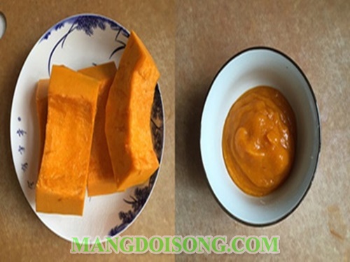 Cách làm bánh mì ngọt từ bí đỏ thơm ngon đẹp mắt 1