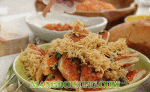 Cách làm bánh mì nướng sa tế muối ớt ngon chà bông đơn giản tại nhà 9