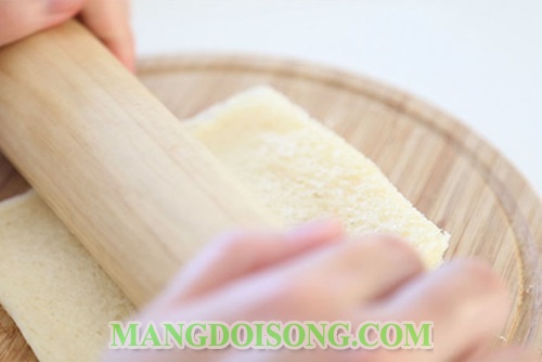 Cách làm bánh mì sandwich cuộn chay thơm ngon đẹp mắt cho bé bữa điểm tâm sáng lạ miệng 3