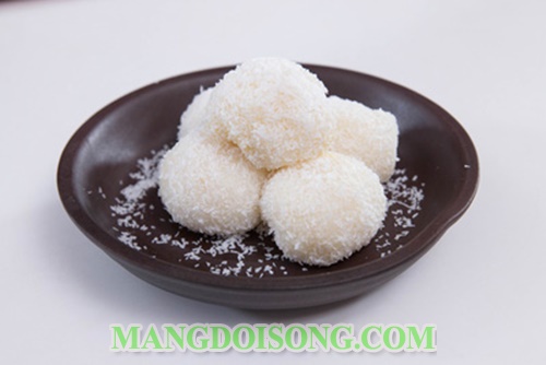 Cách làm bánh mochi nhật không cần lò nướng nhân sầu riêng thơm lừng 11
