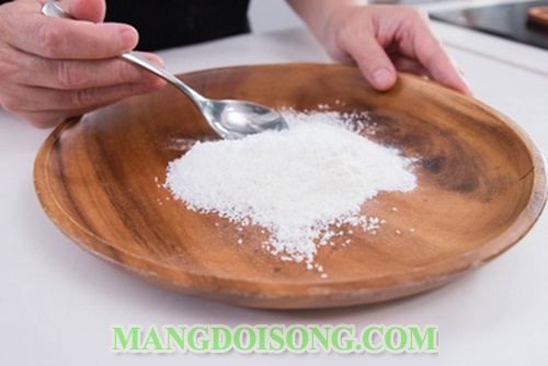 Cách làm bánh mochi nhật không cần lò nướng nhân sầu riêng thơm lừng 6