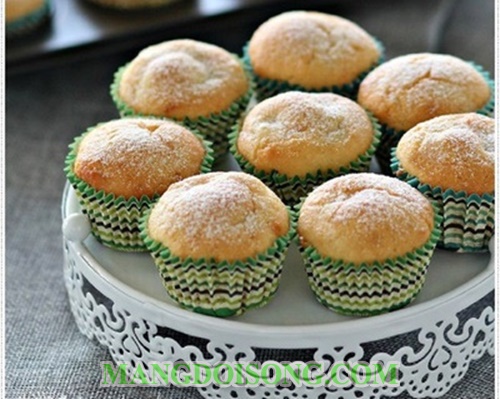 Cách làm bánh muffin sầu riêng thơm ngon hấp dẫn mừng ngày giáng sinh 5