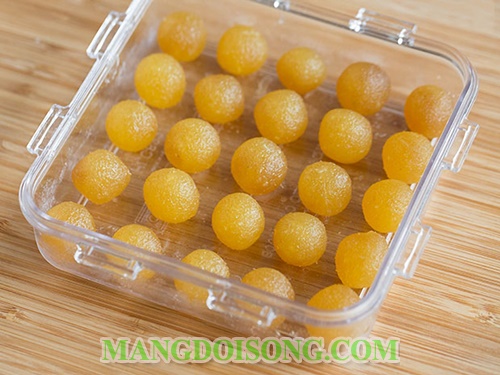 Cách làm bánh quy bơ ngon nhân dứa thơm mát cho ngày tết thêm may mắn 4