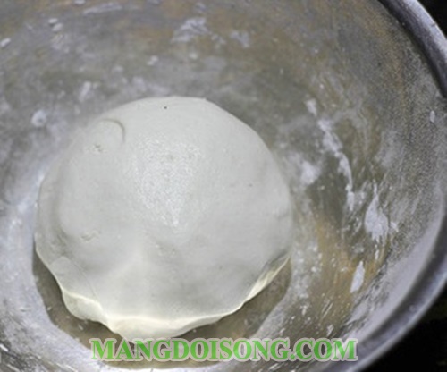 Cách làm bánh rán ngọt Hà Nội đơn giản nhất với nhân đậu xanh lúc lắc vỏ bao vừng 9