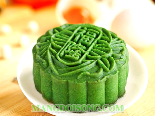 Cách làm bánh trung thu trà xanh đậu đỏ ngon đơn giản tại nhà cho ngày tết trung thu 12