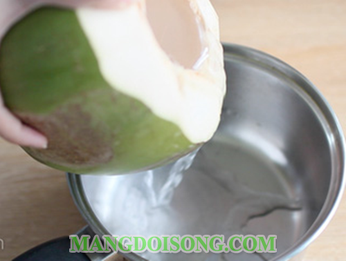 Cách làm bingsu rau câu trái dừa ngon mát cho ngày nóng trời 2