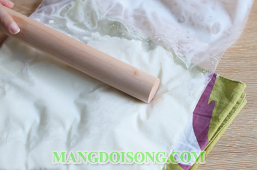 Cách làm bingsu rau câu trái dừa ngon mát cho ngày nóng trời 9