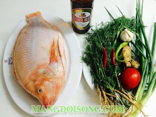 Cách làm cá diêu hồng hấp bia thơm ngon bắt mắt cho bữa tiệc cuối tuần 1