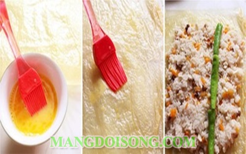 Cách làm cơm cuộn trứng chiên hàn quốc ngon đơn giản tại nhà cho tháng Vu Lan báo hiếu 3