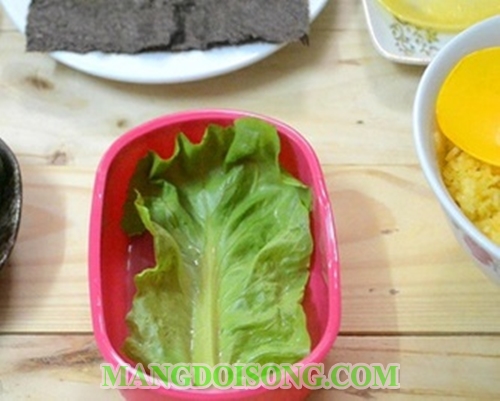 Cách làm cơm hộp bento nhật bản phiên bản pikachu pokemon vô cùng hấp dẫn đẹp mắt 3