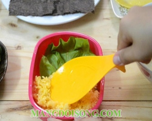 Cách làm cơm hộp bento nhật bản phiên bản pikachu pokemon vô cùng hấp dẫn đẹp mắt 4