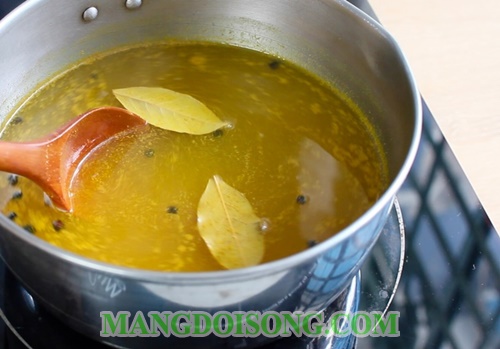Cách làm củ cải muối vàng hàn quốc thơm ngon giòn đẹp mắt cho ngày tết 3