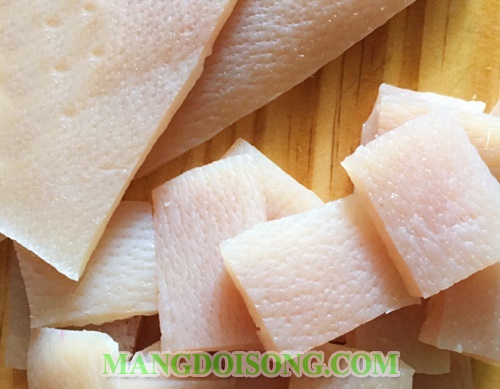 Cách làm da heo chiên giòn tẩm muối ớt không cần phơi nắng 4