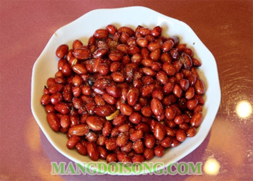 Cách làm đậu phộng rang muối đường ngon như ăn ngoài quán nhậu 10