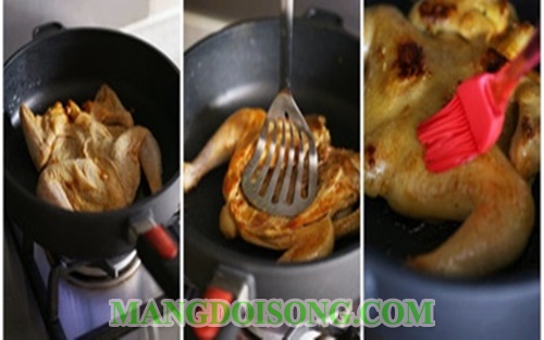 Cách làm gà nướng ngon thơm lừng ngọt thịt cho bữa tiệc cuối tuần 4