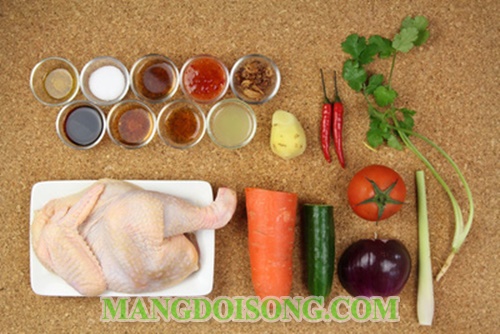 Cách làm gỏi gà ngon xé phay thập cẩm hấp dẫn cho ngày cuối tuần 1