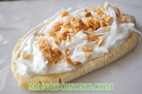 Cách làm kem chuối đậu phộng nước cốt dừa ngon mát thơm lừng giải nhiệt ngày hè 4