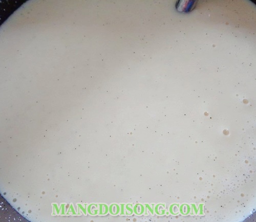 Cách làm kem sầu riêng ngon đơn giản tại nhà không cần máy 4